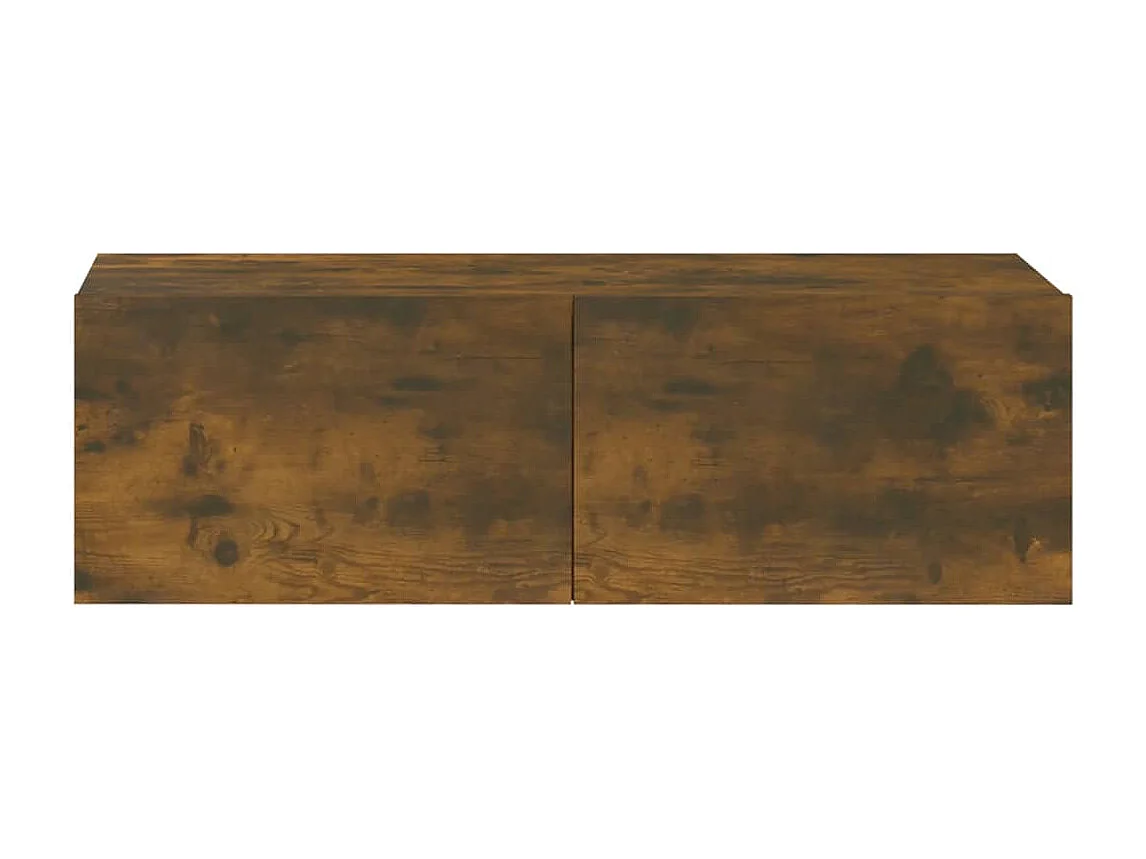 Set di mobili TV da 3 pezzi in rovere affumicato, legno ingegnerizzato