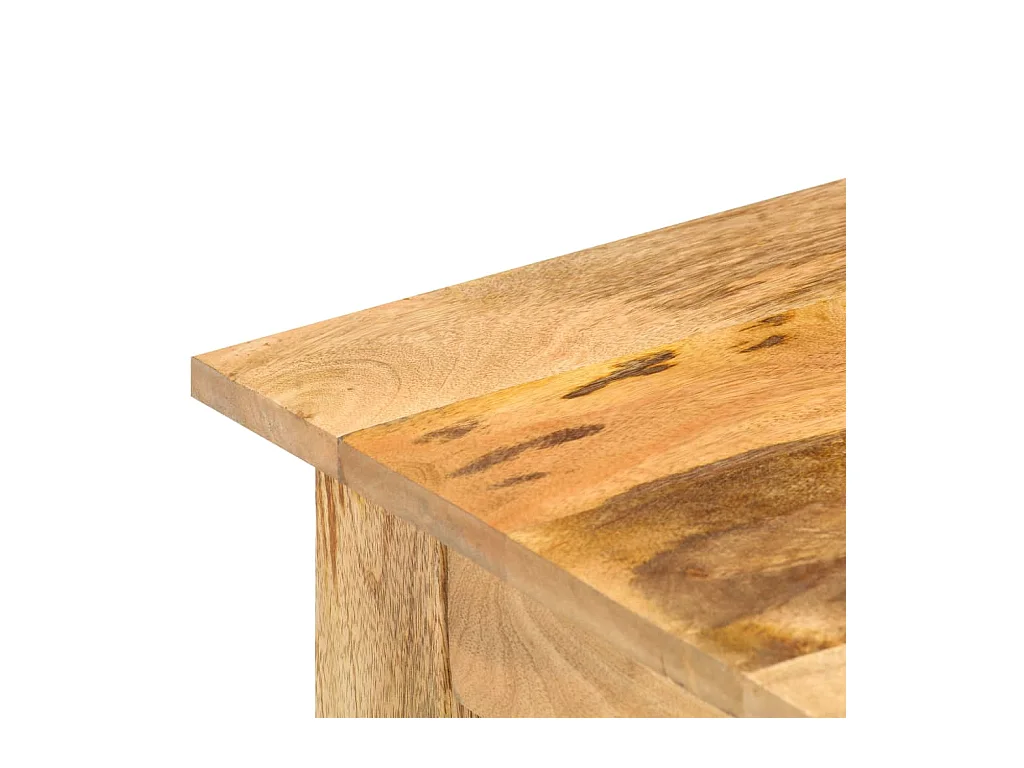 Bijzettafel 43 x 43 x 40 cm Massief mangohout