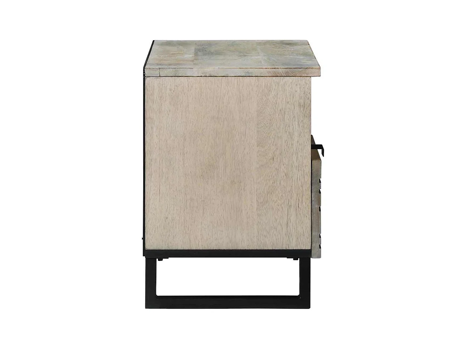 Meubles et étagères de rangement pour médias Blanc et Noir