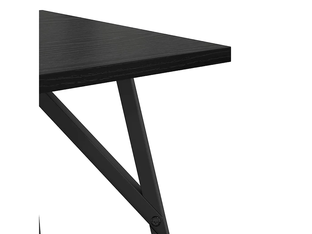 Ensemble de tables d'appoint 2 pcs Chêne noir 50 x 50 x 50 cm