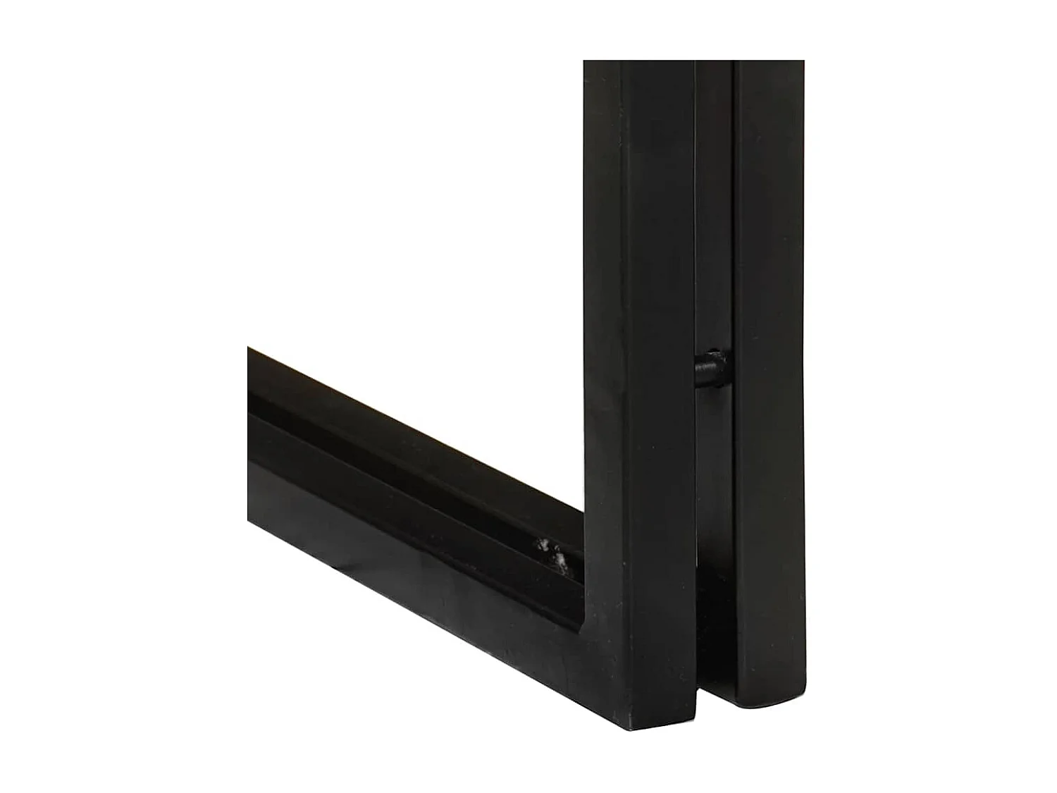 Tables d'appoint 3 pcs Marron et noir Bois d'acacia massif