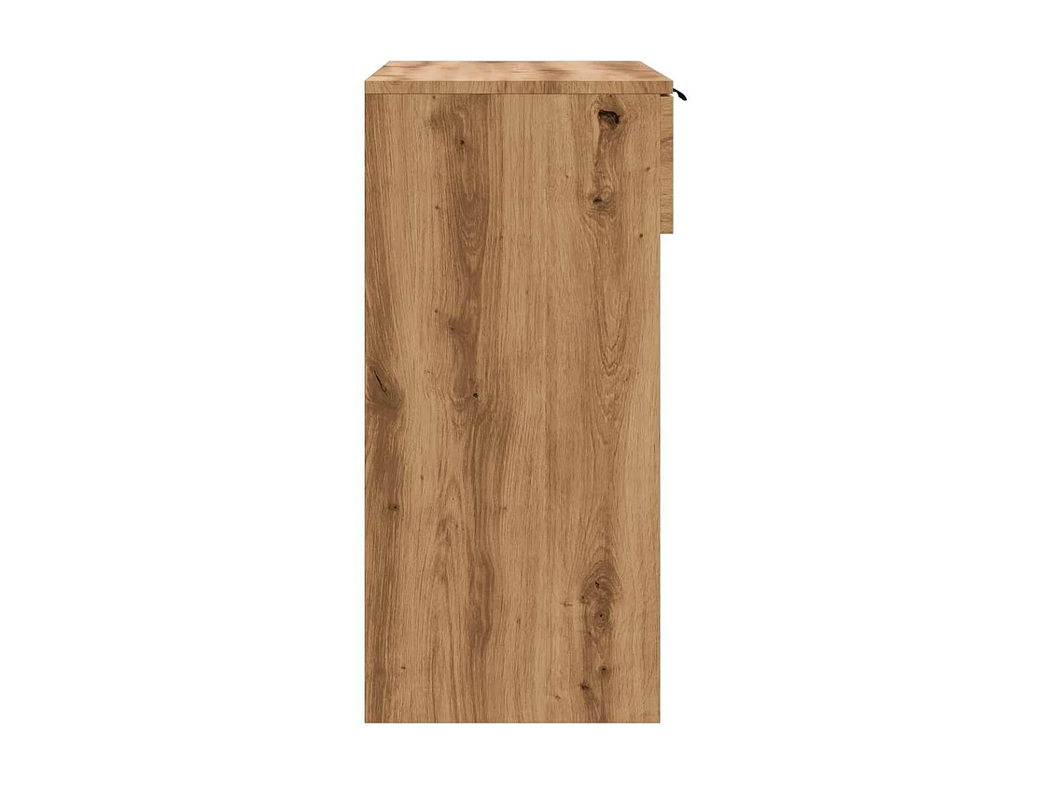 Konsolentisch handgefertigt Eiche 90x36x75 cm Holzwerkstoff