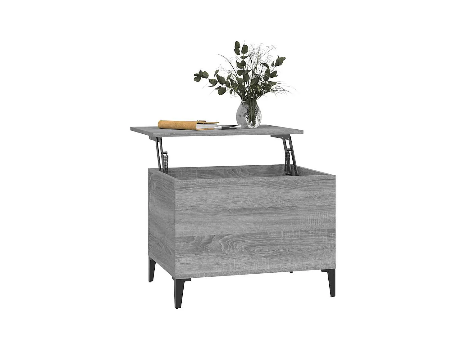 Sonoma salontafel grijs 60x44,5x45 cm Technisch hout