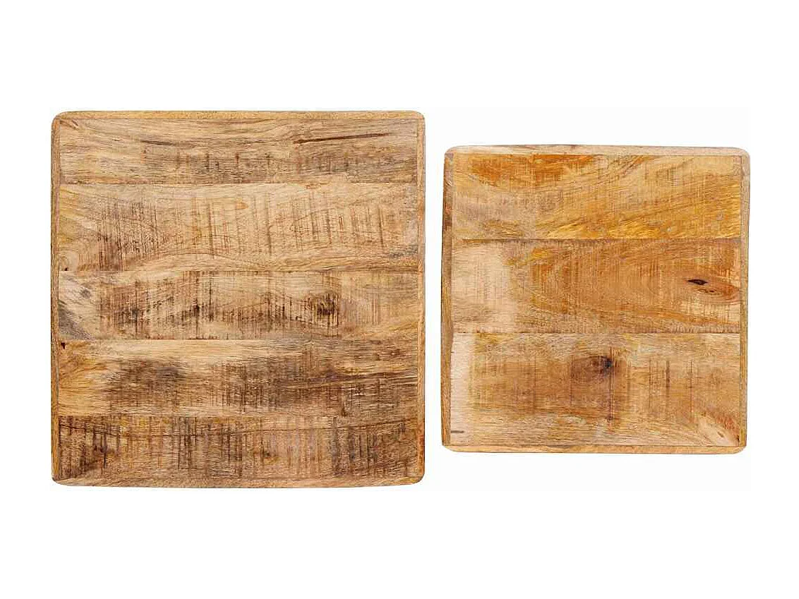 Tables d'appoint Marron bois de manguier massif