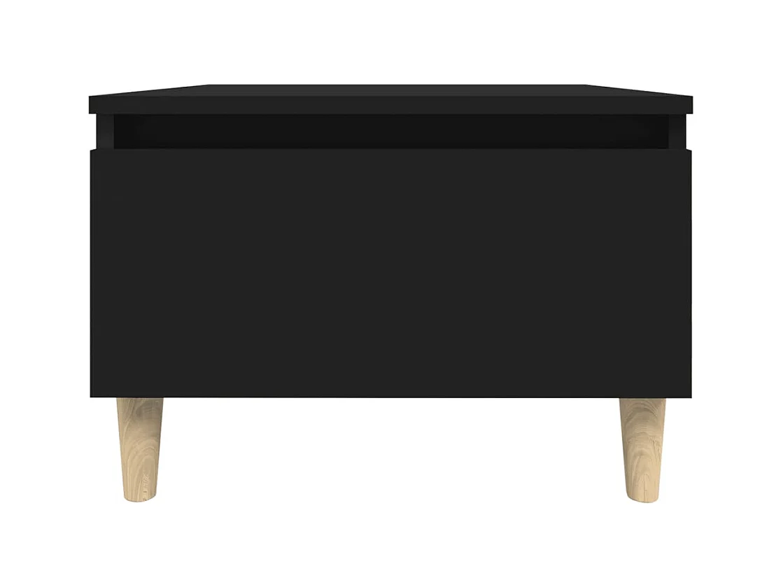 Table d'appoint Noir 50x46x35 cm Bois d'ingénierie