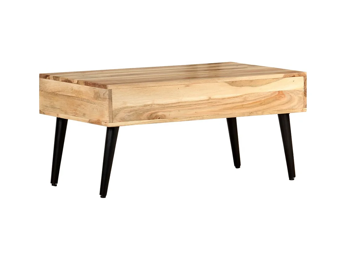 Table basse 88x50x42 cm Bois d'acacia solide