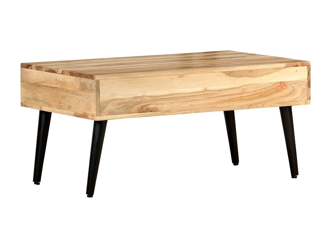 Table basse 88x50x42 cm Bois d'acacia solide