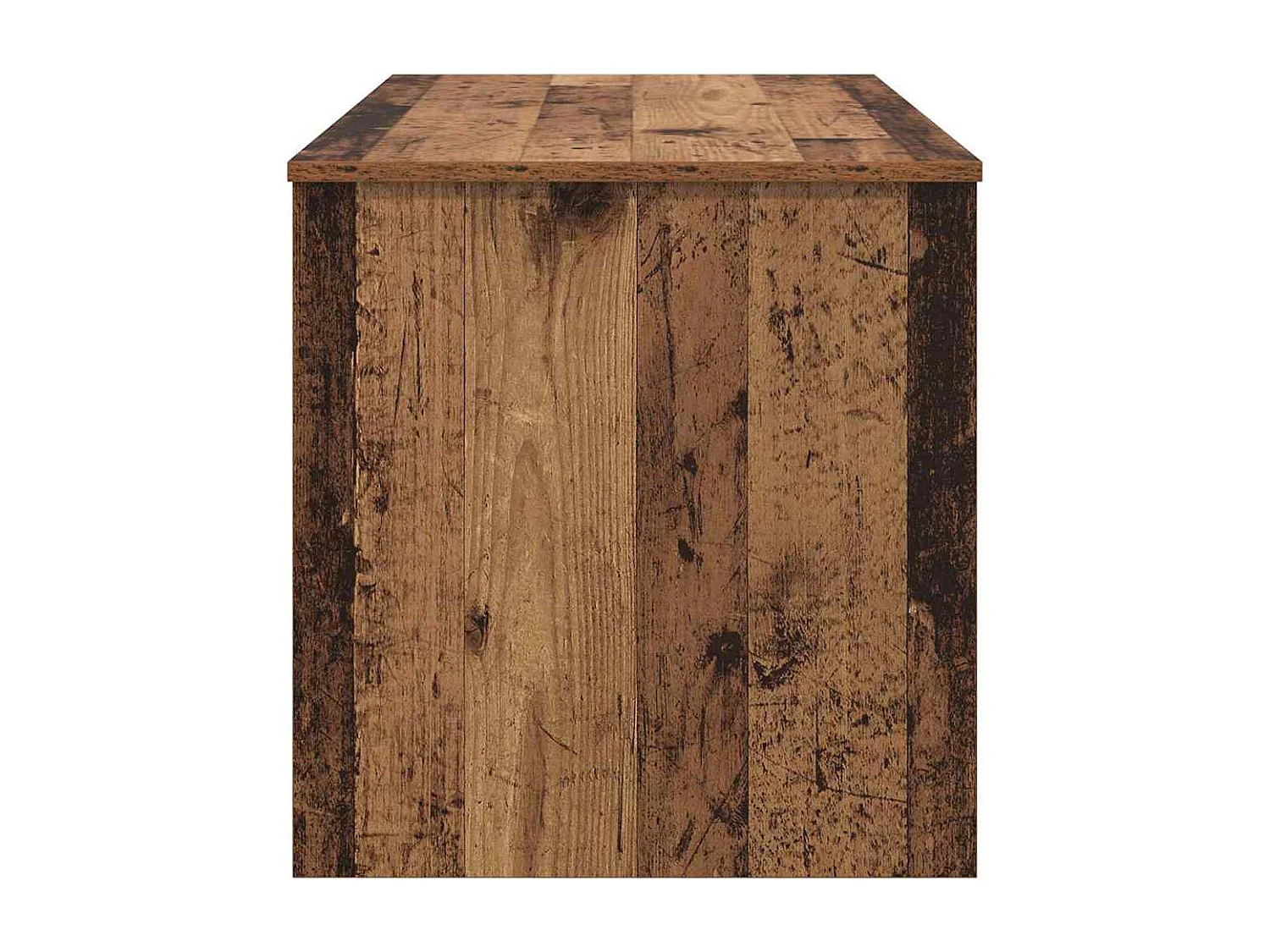 Table basse Bois ancien 102 x 50 x 52.5 cm Bois d'ingénierie