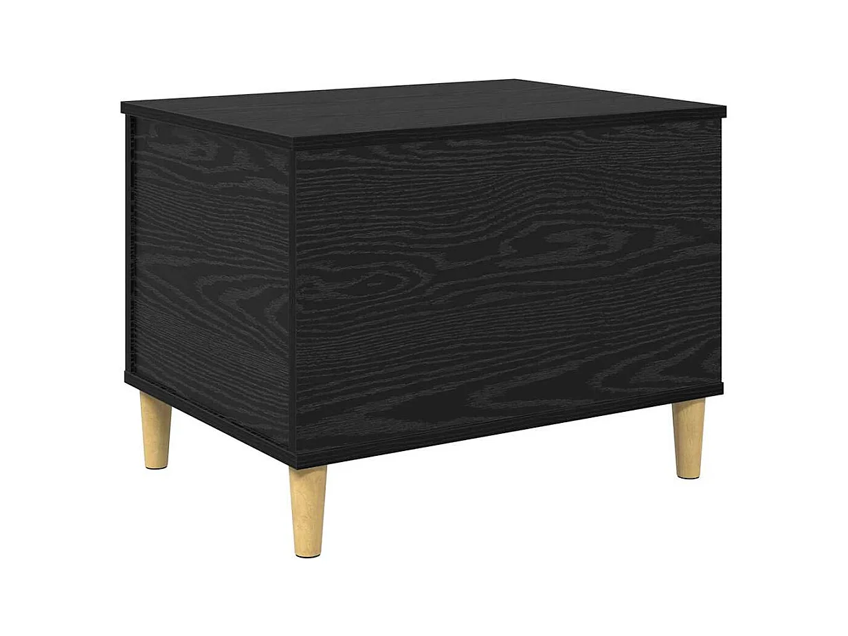 Cabinet de chevet Chêne noir 60 x 44.5 x 45 cm