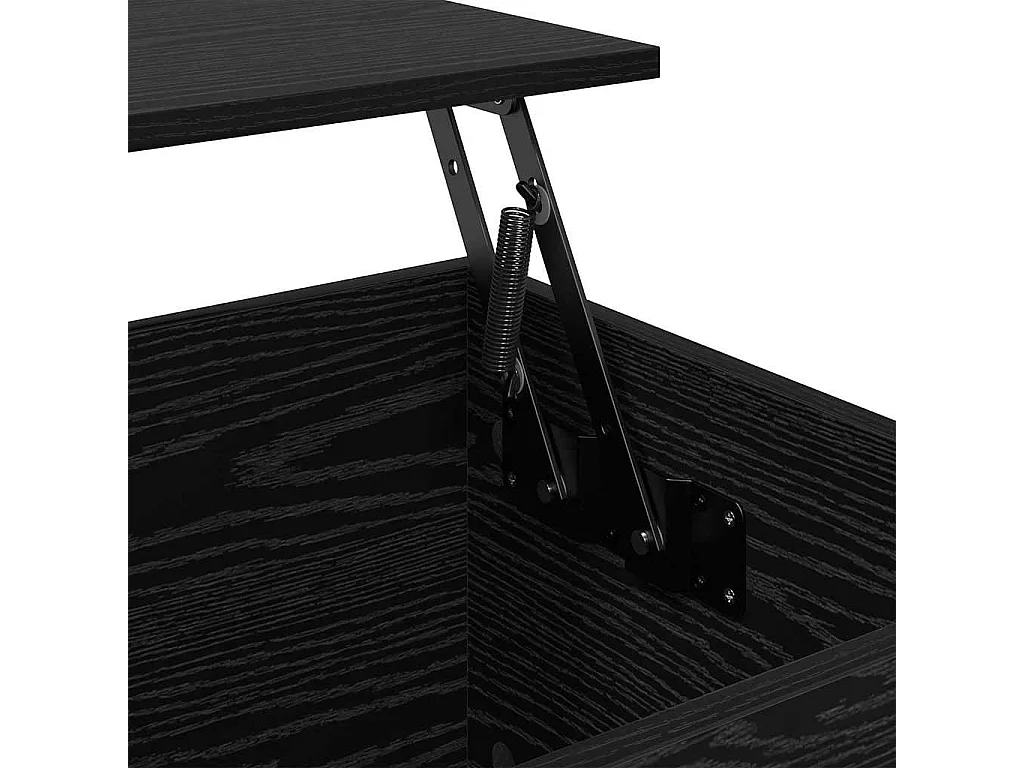 Cabinet de chevet Chêne noir 60 x 44.5 x 45 cm