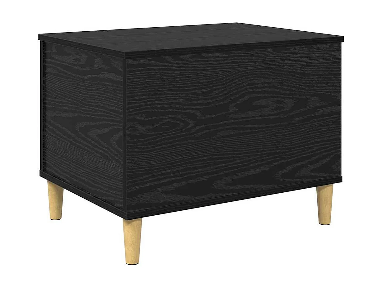 Cabinet de chevet Chêne noir 60 x 44.5 x 45 cm