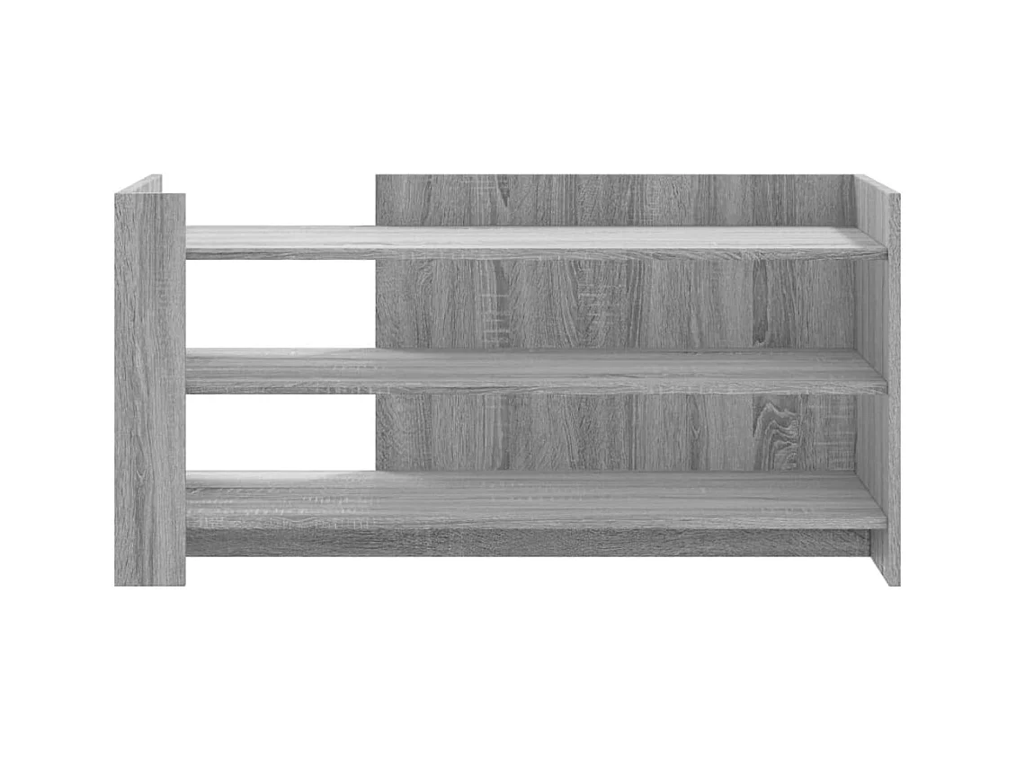 Sonoma salontafel grijs 100x50x50 cm bewerkt hout