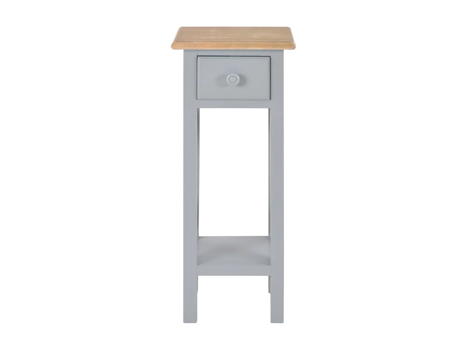 Table d'appoint Gris 27 x 27 x 65,5 cm Bois
