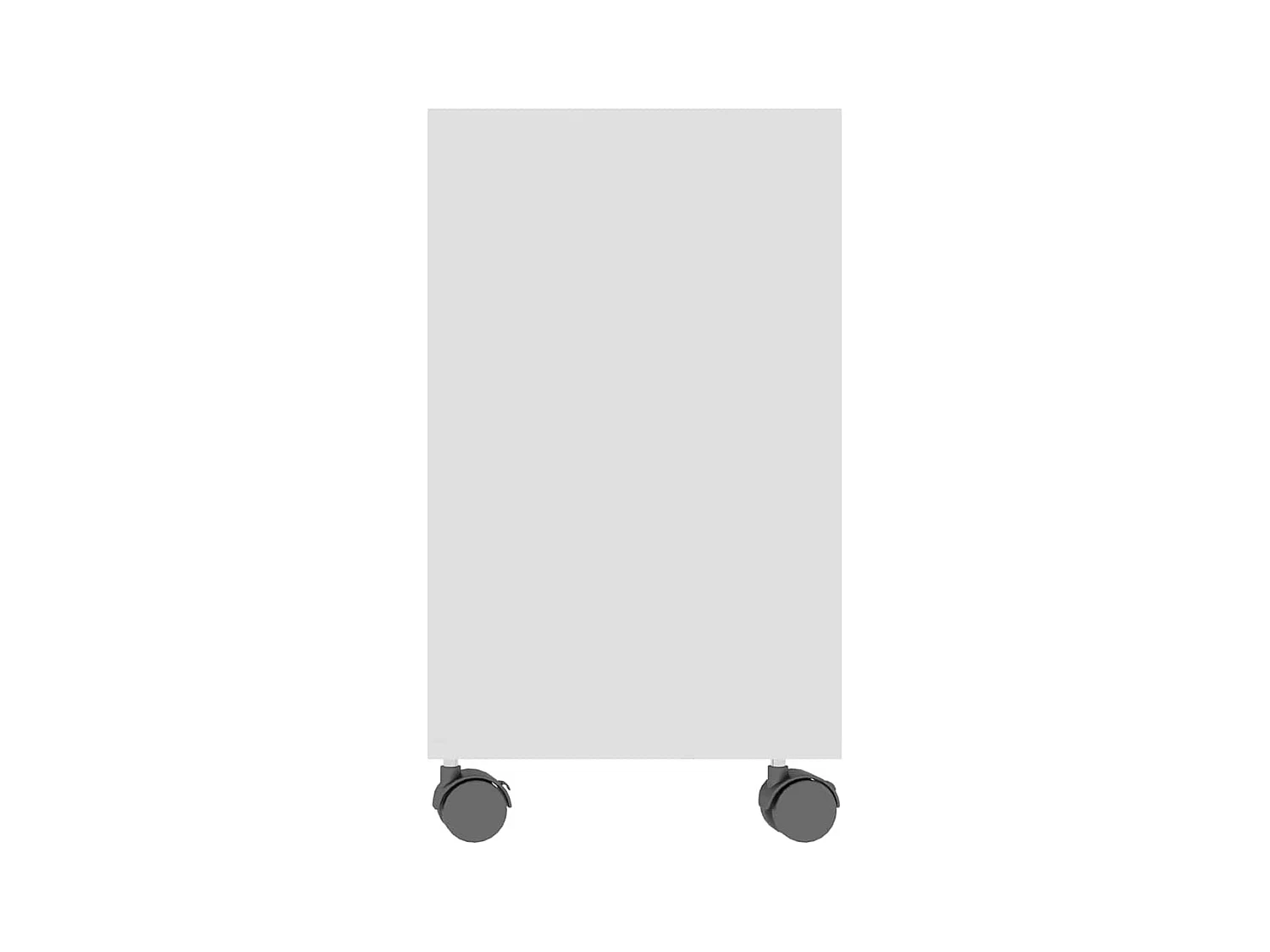 Table d'appoint Blanc 70x35x55 cm Bois d'ingénierie