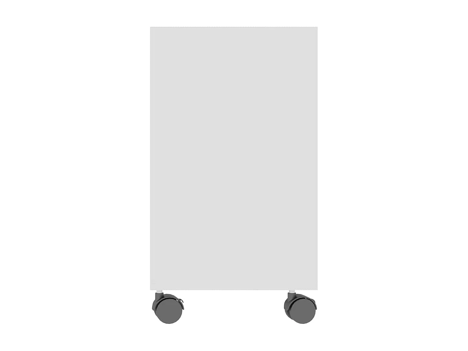 Tavolino laterale Bianco 70x35x55 cm Legno ingegnerizzato