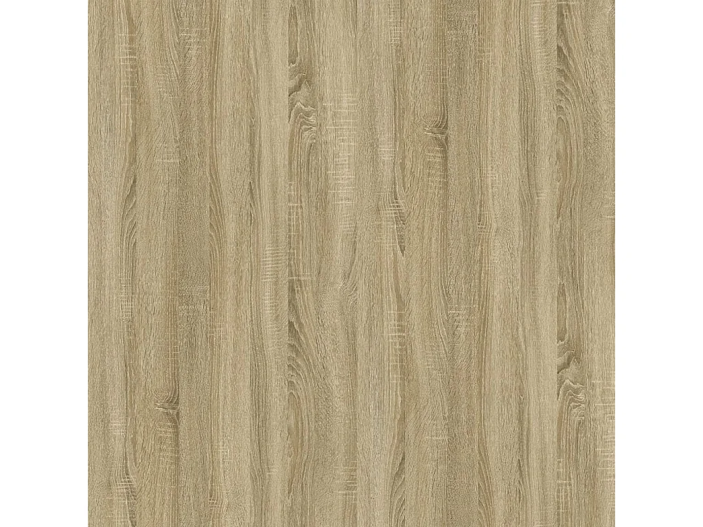 Mesa auxiliar de roble Sonoma 50x46x35 cm Madera de ingeniería