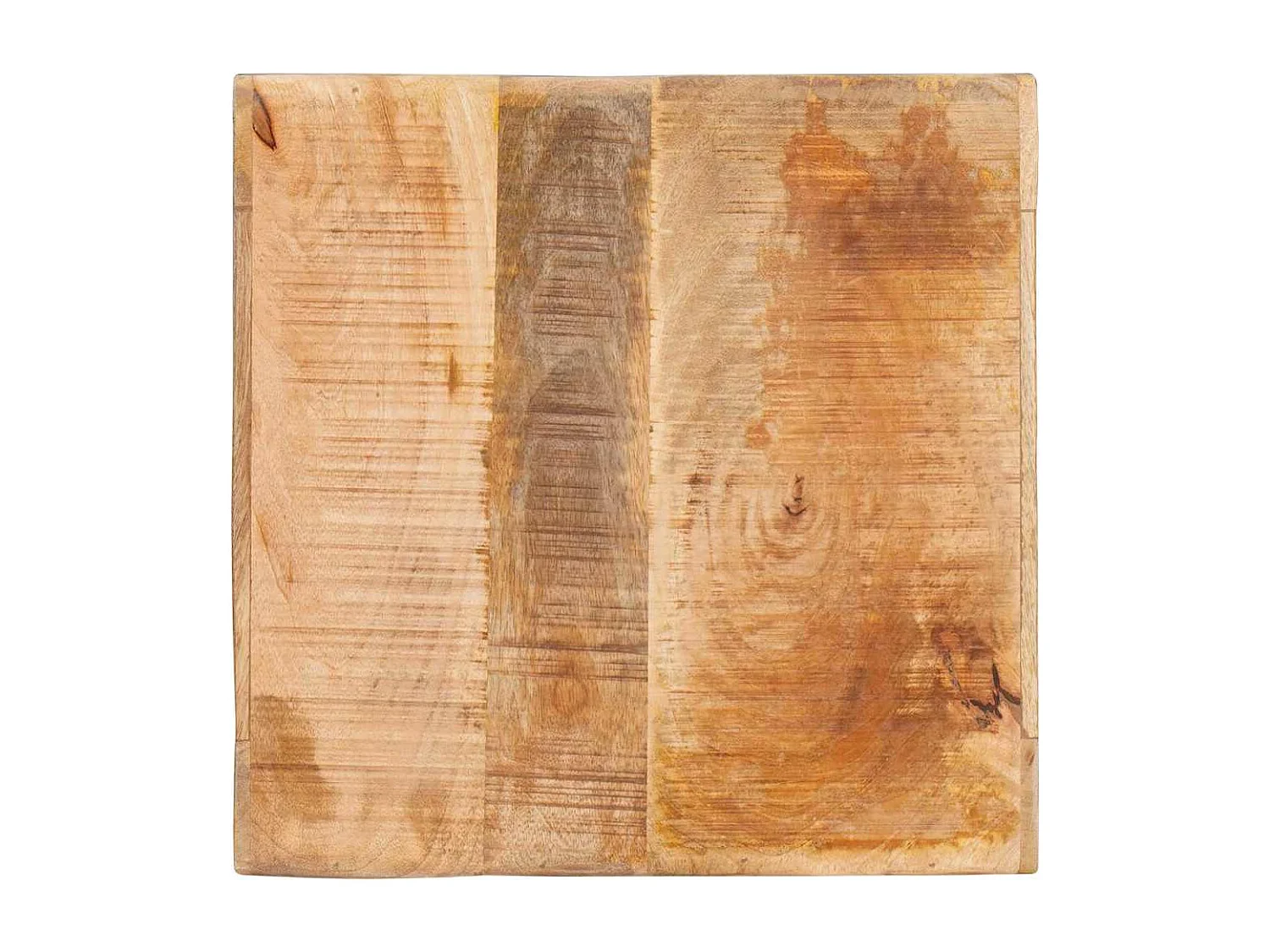 Mesas auxiliares Marrón 40 x 40 x 49 cm madera maciza de mango