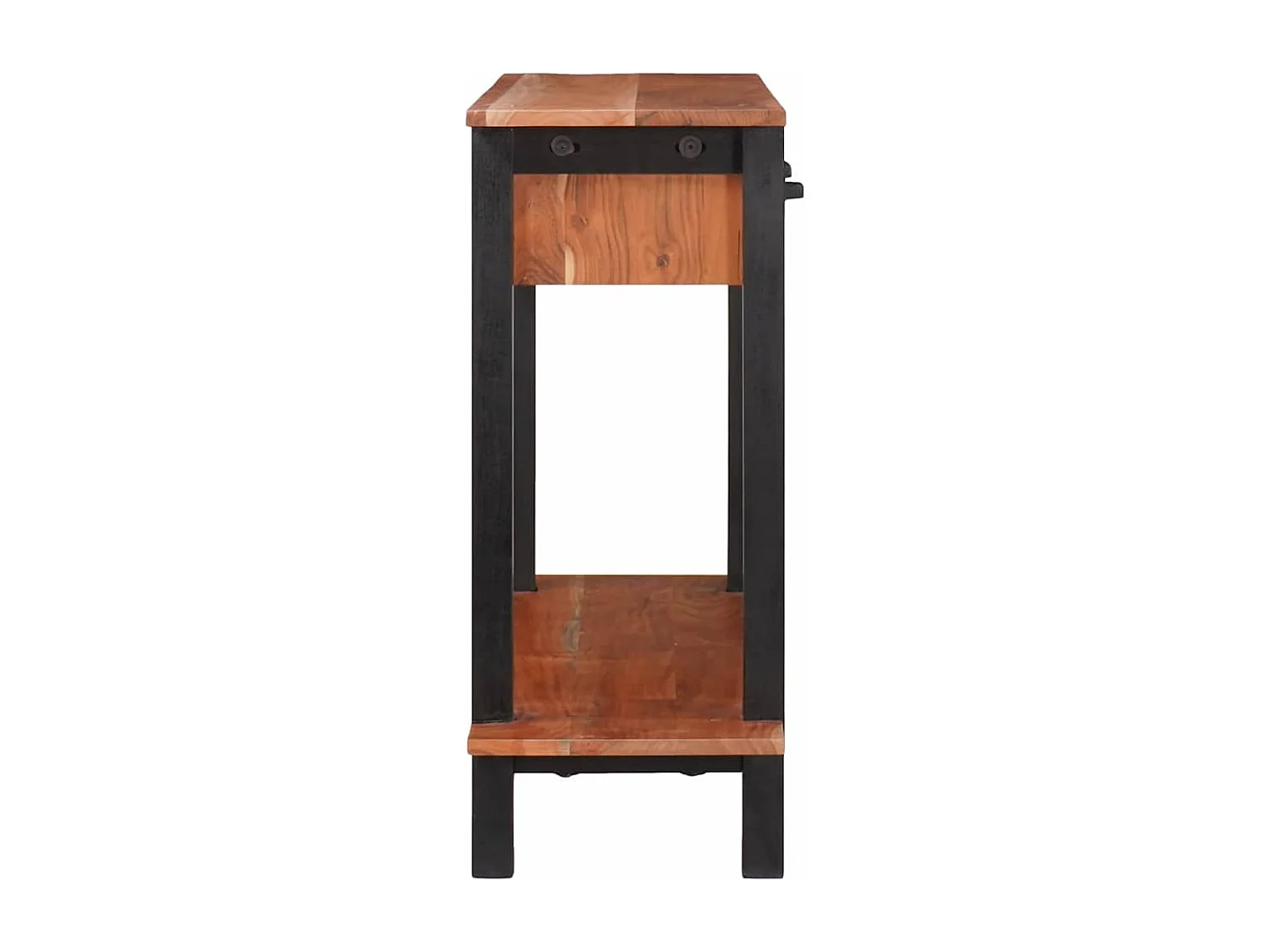 Tavolo consolle Marrone 110 x 30 x 75 cm Legno massello di acacia