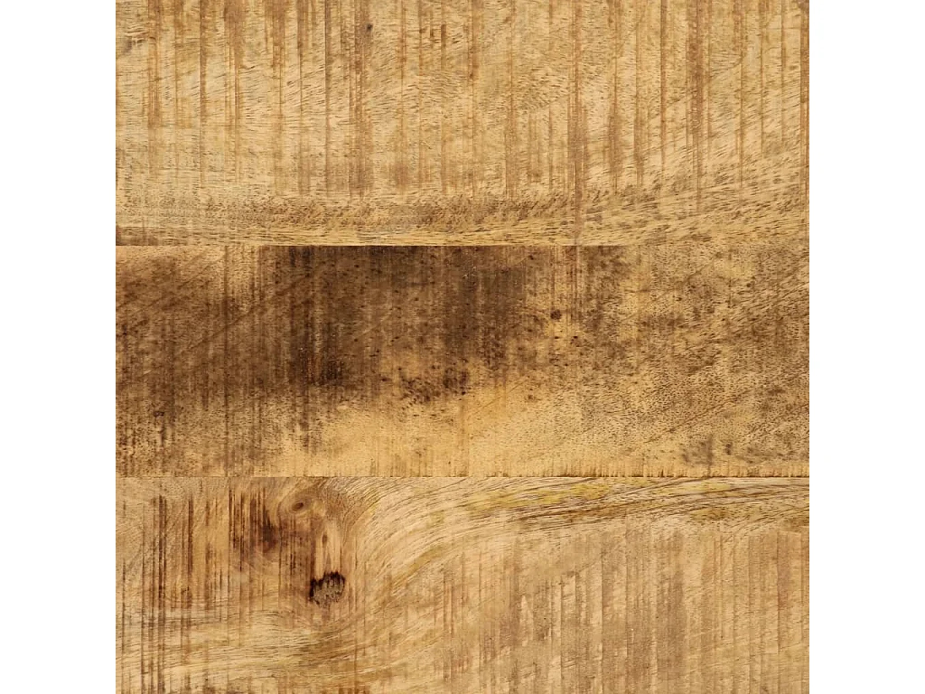 Consoletafel 100x35x76 cm massief mangohout en ijzer