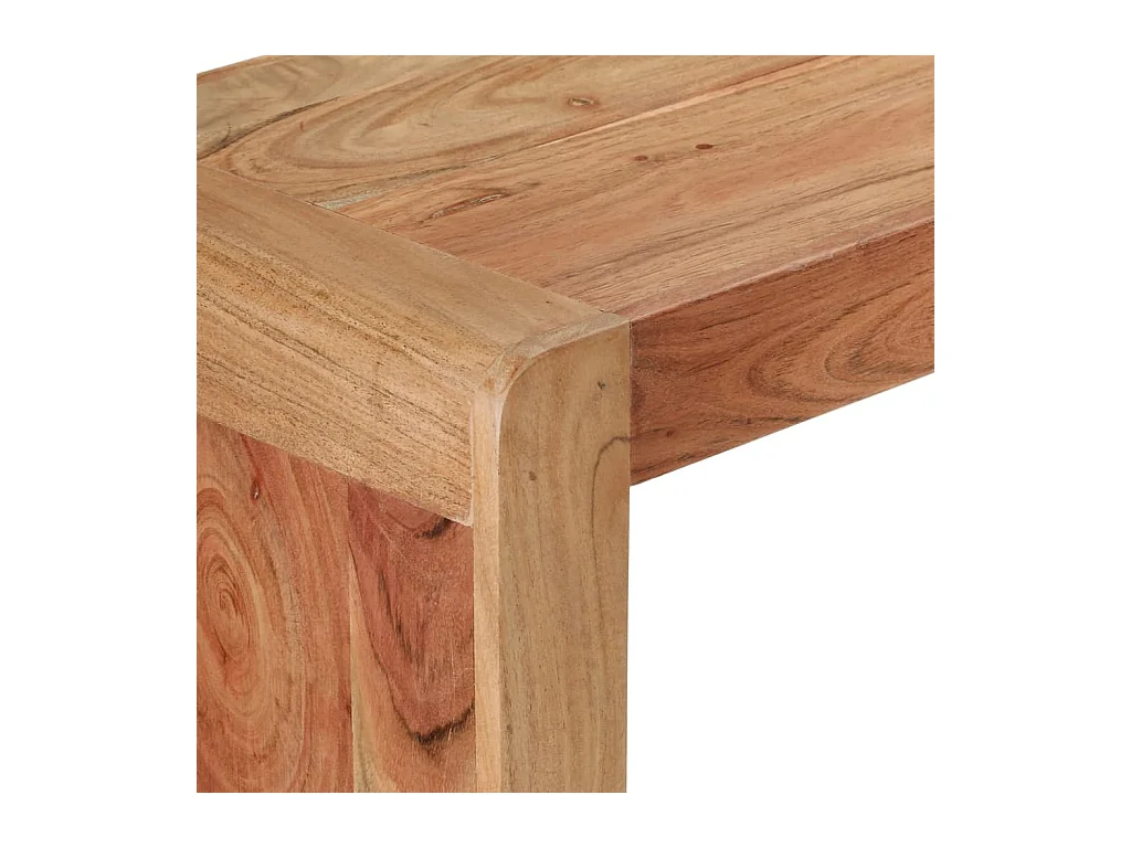Consolle da tavolo 110x30x76 cm bois massif d'acacia