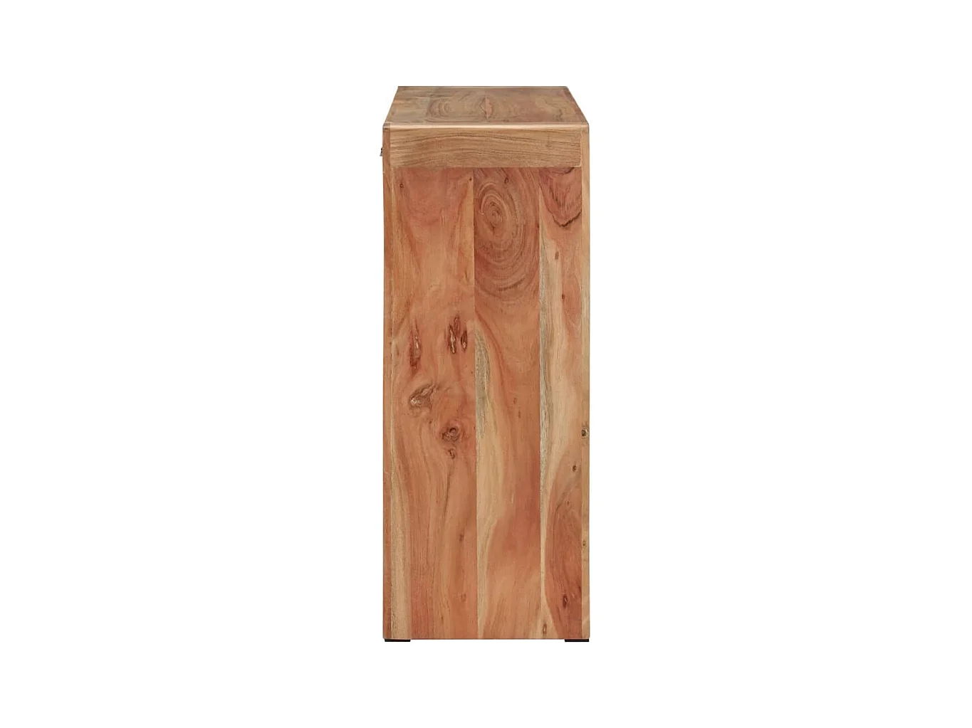 Table console 110x30x76 cm bois massif d'acacia