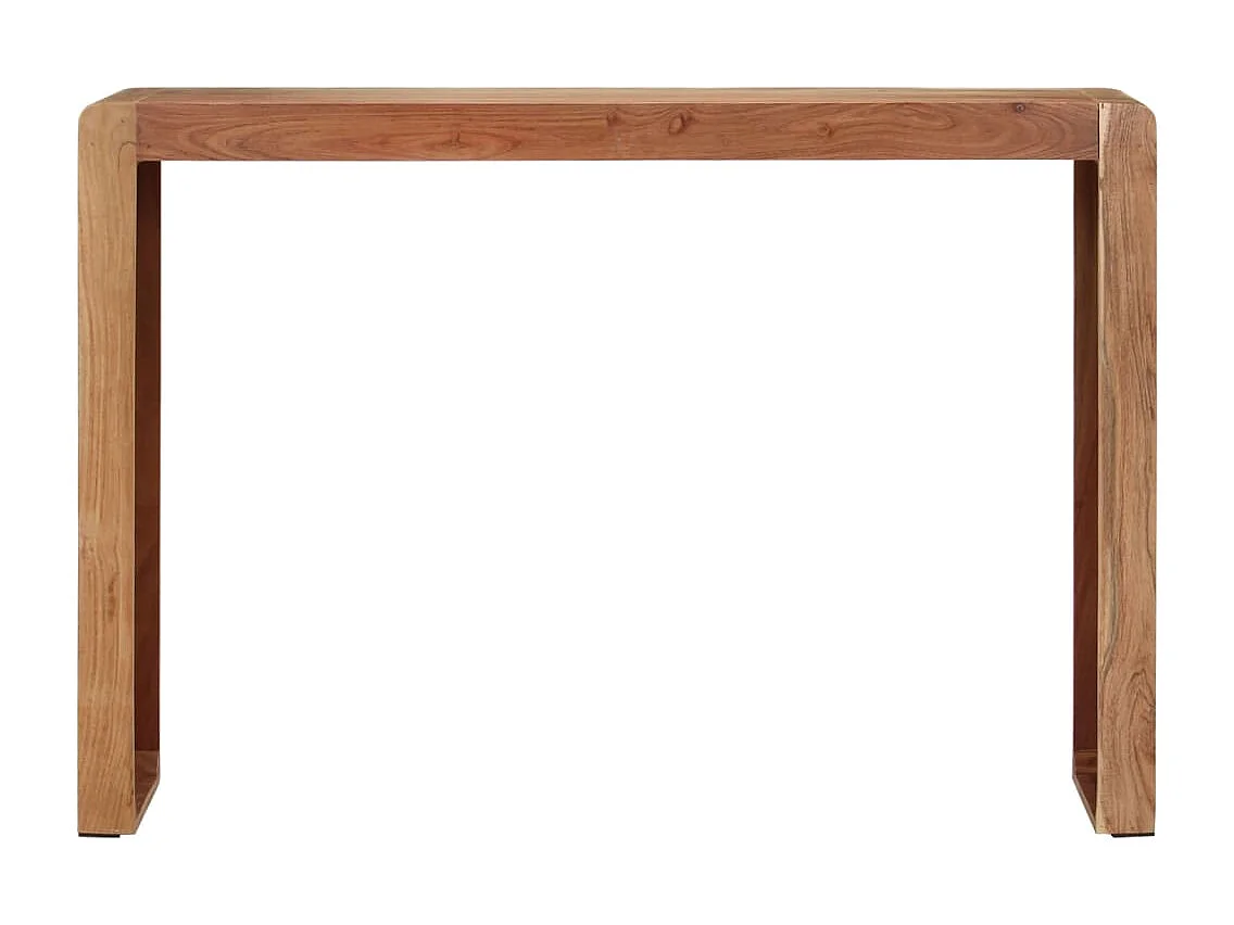 Consolle da tavolo 110x30x76 cm bois massif d'acacia