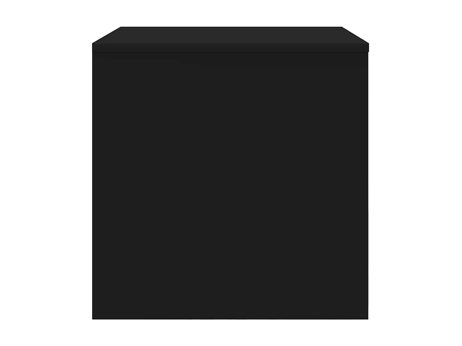 Tables gigognes 3 pcs Noir Aggloméré