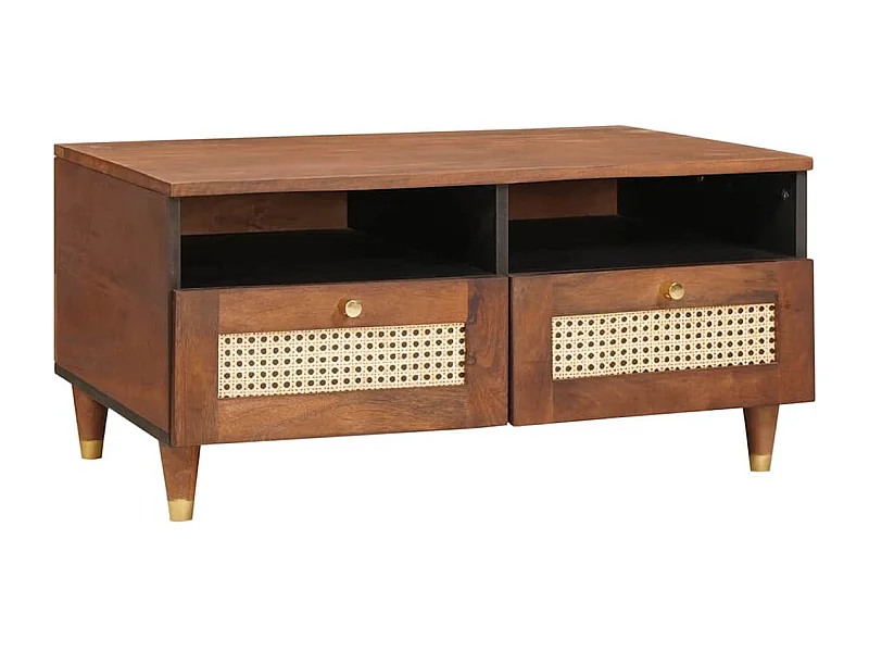 Tavoli bassi con cassetto Marron 80 x 54 x 40 cm