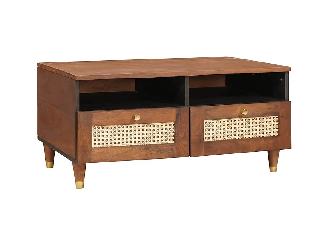 Tables basses with Drawer Marron 80 x 54 x 40 cm