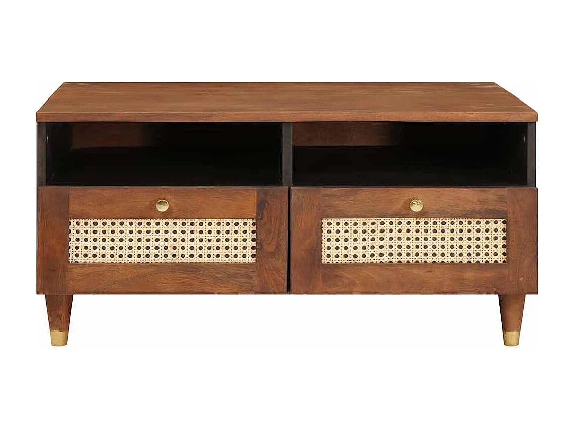 Tables basses with Drawer Marron 80 x 54 x 40 cm