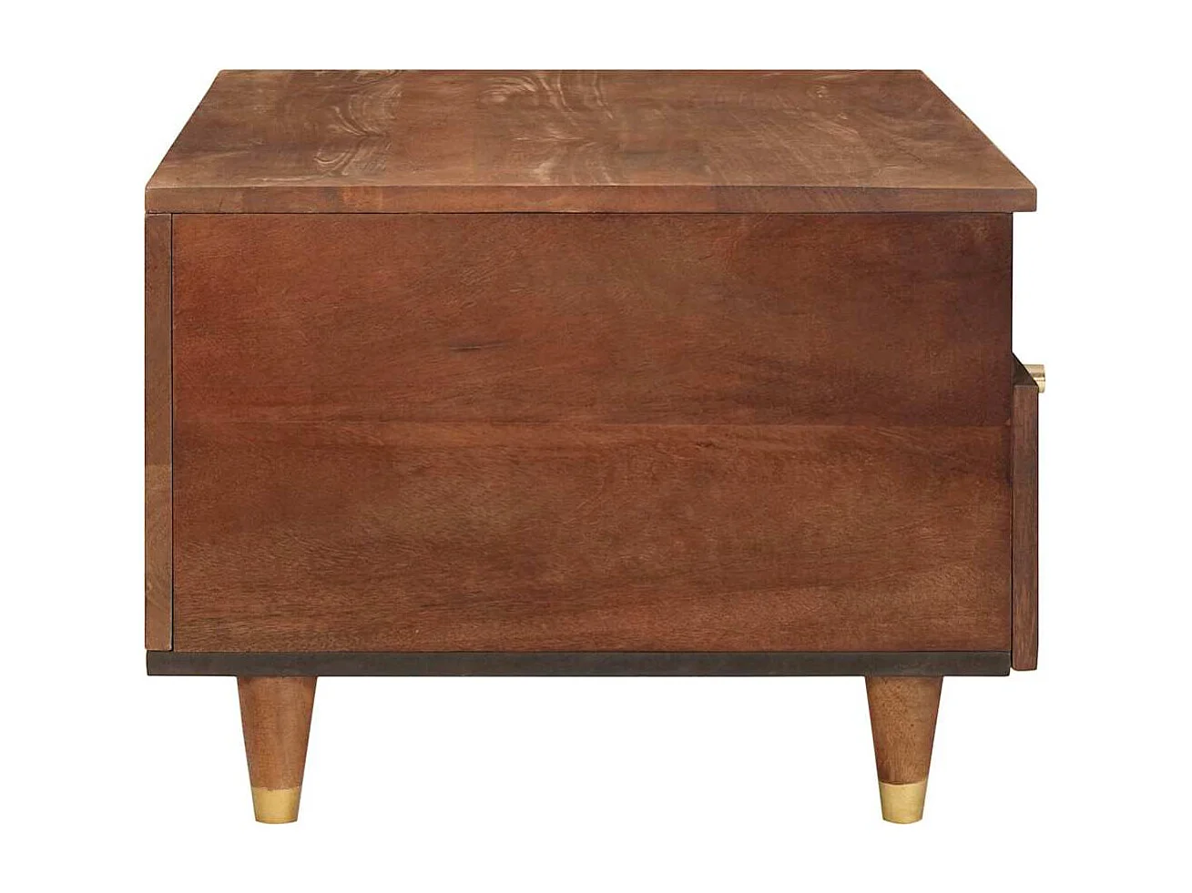 Tables basses with Drawer Marron 80 x 54 x 40 cm