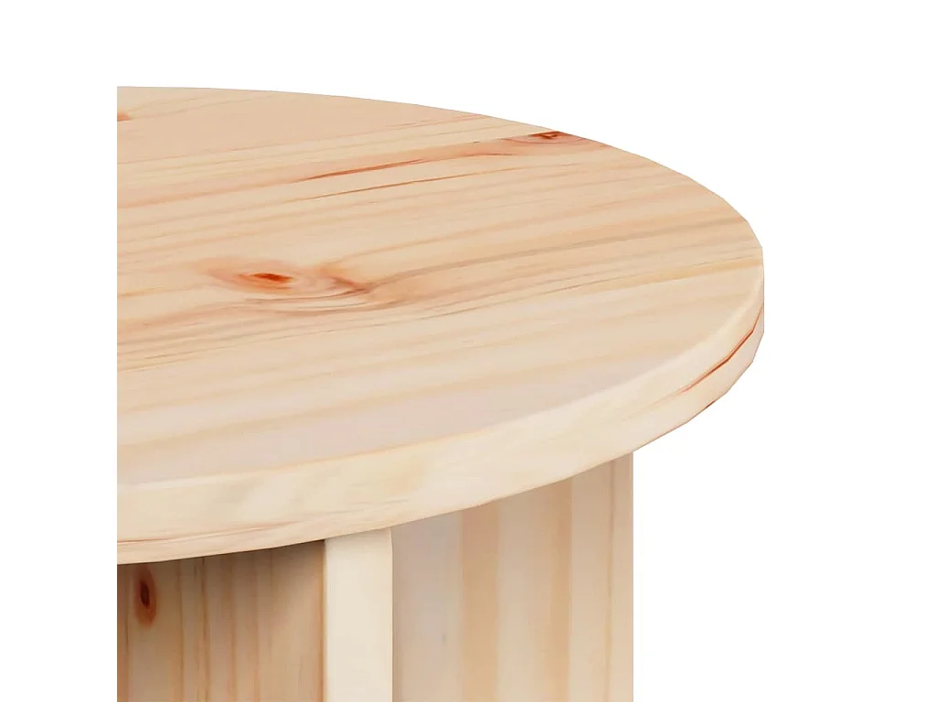 Table basse 2 pcs Naturel 39,5 x 39,5 x 30 cm