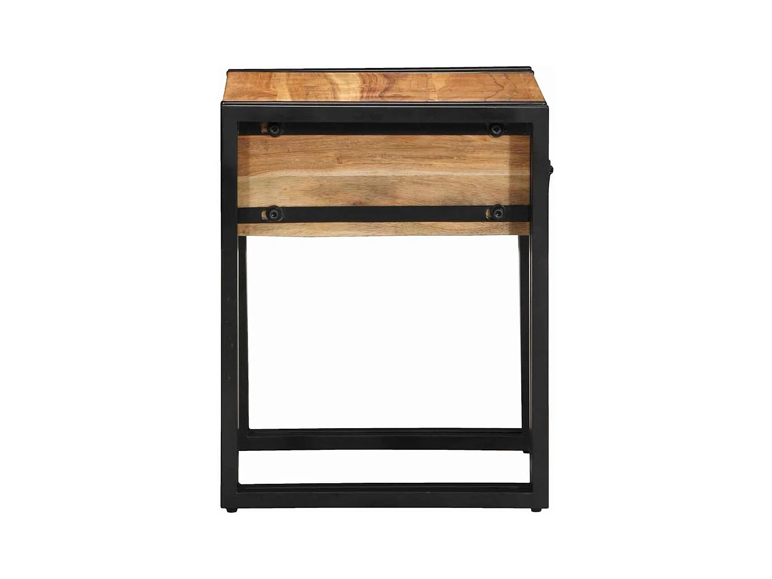 Table d'appoint Marron 40 x 40 x 50 cm Bois d'acacia massif