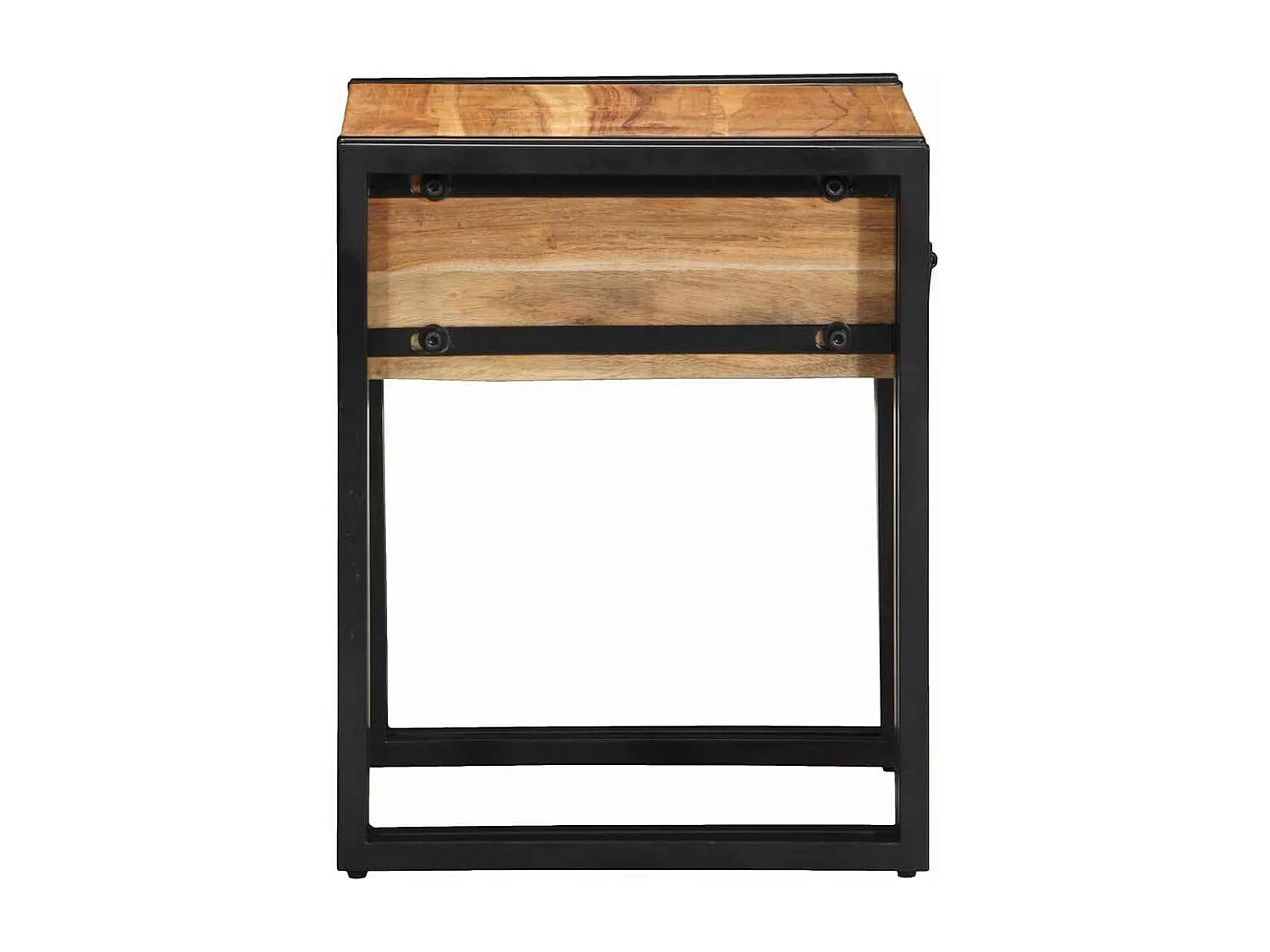 Table d'appoint Marron 40 x 40 x 50 cm Bois d'acacia massif