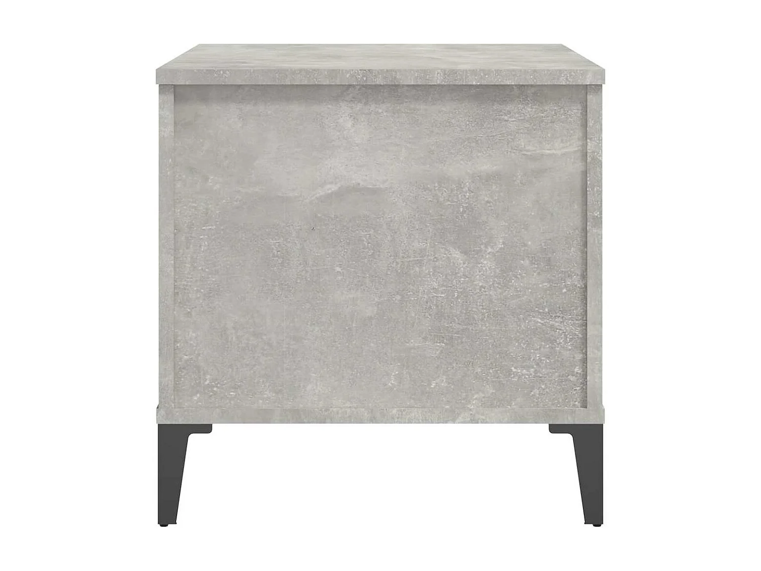 Table basse Gris béton 60x44,5x45 cm Bois d'ingénierie