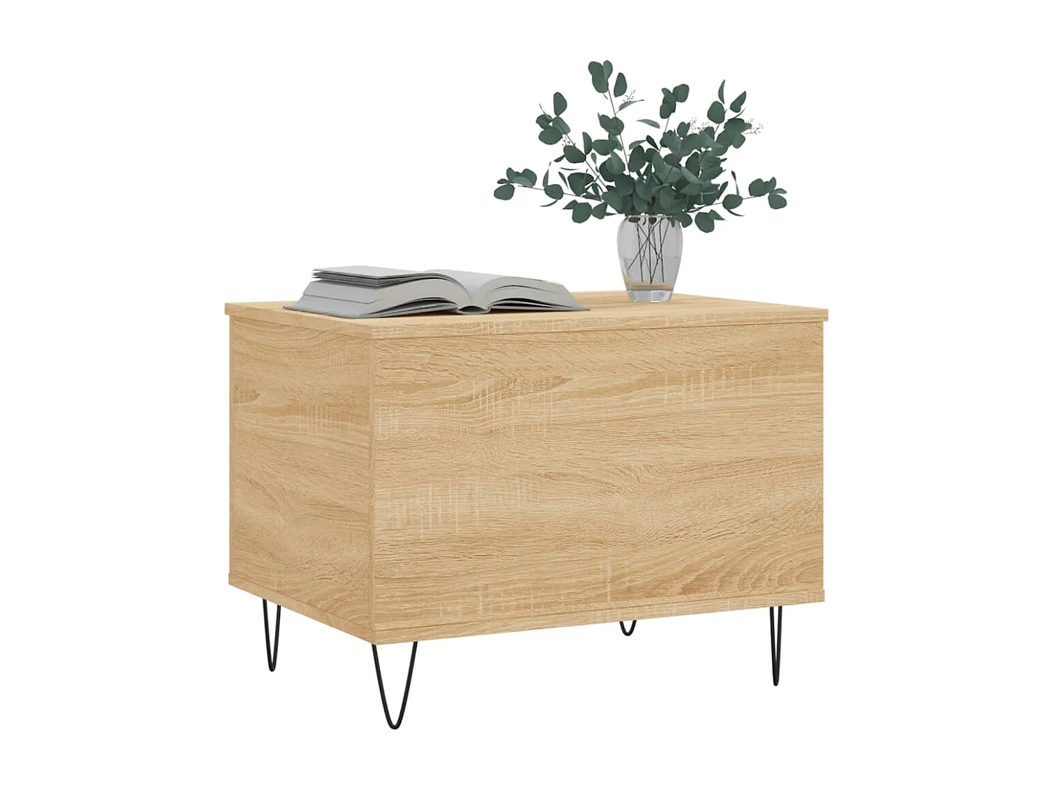 Table basse Chêne sonoma 60x44,5x45 cm Bois d'ingénierie