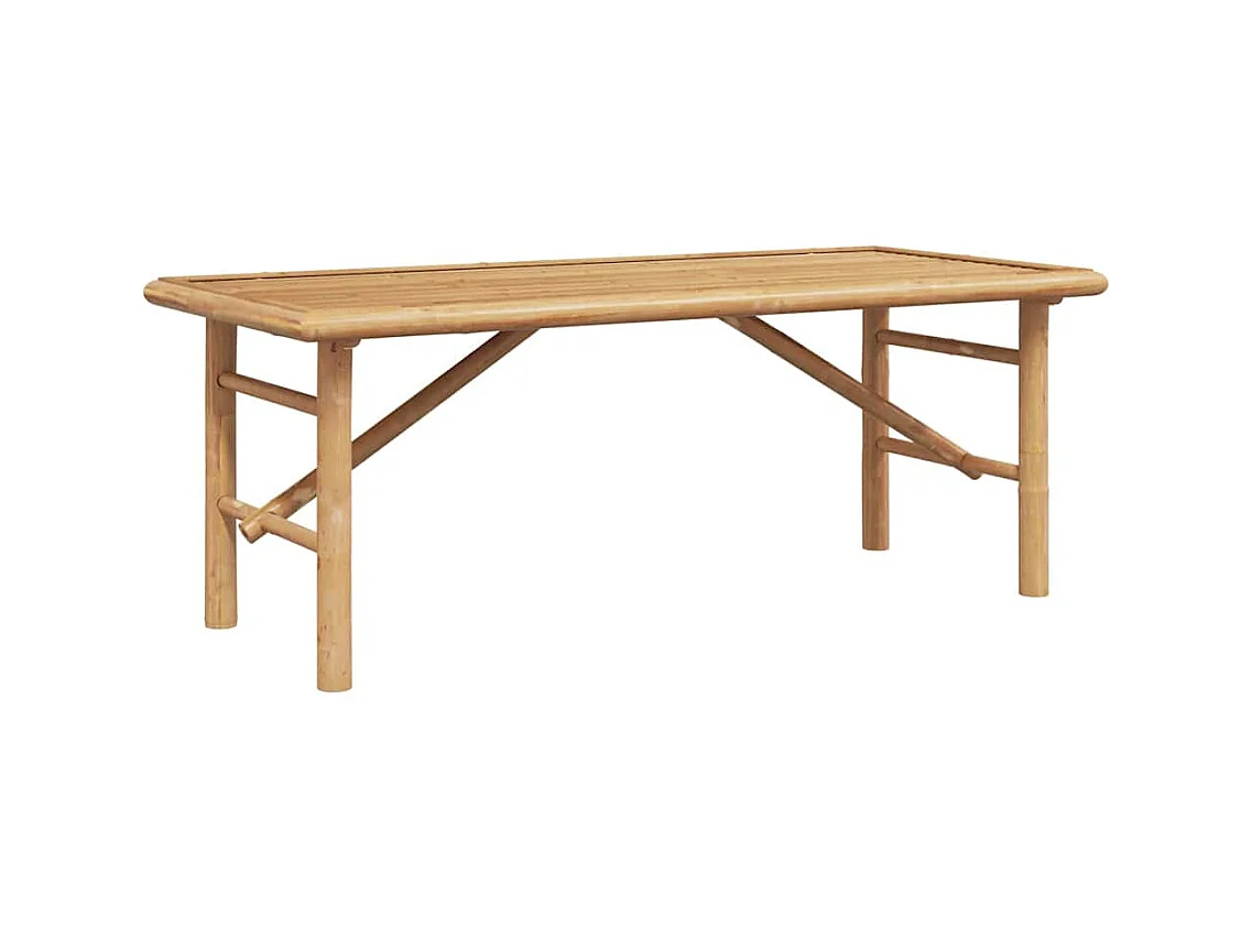 Tavolino da caffè Marrone 110 x 50 x 43 cm Bambù