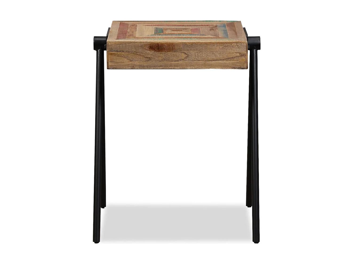 Table d'appoint Teck massif de récupération