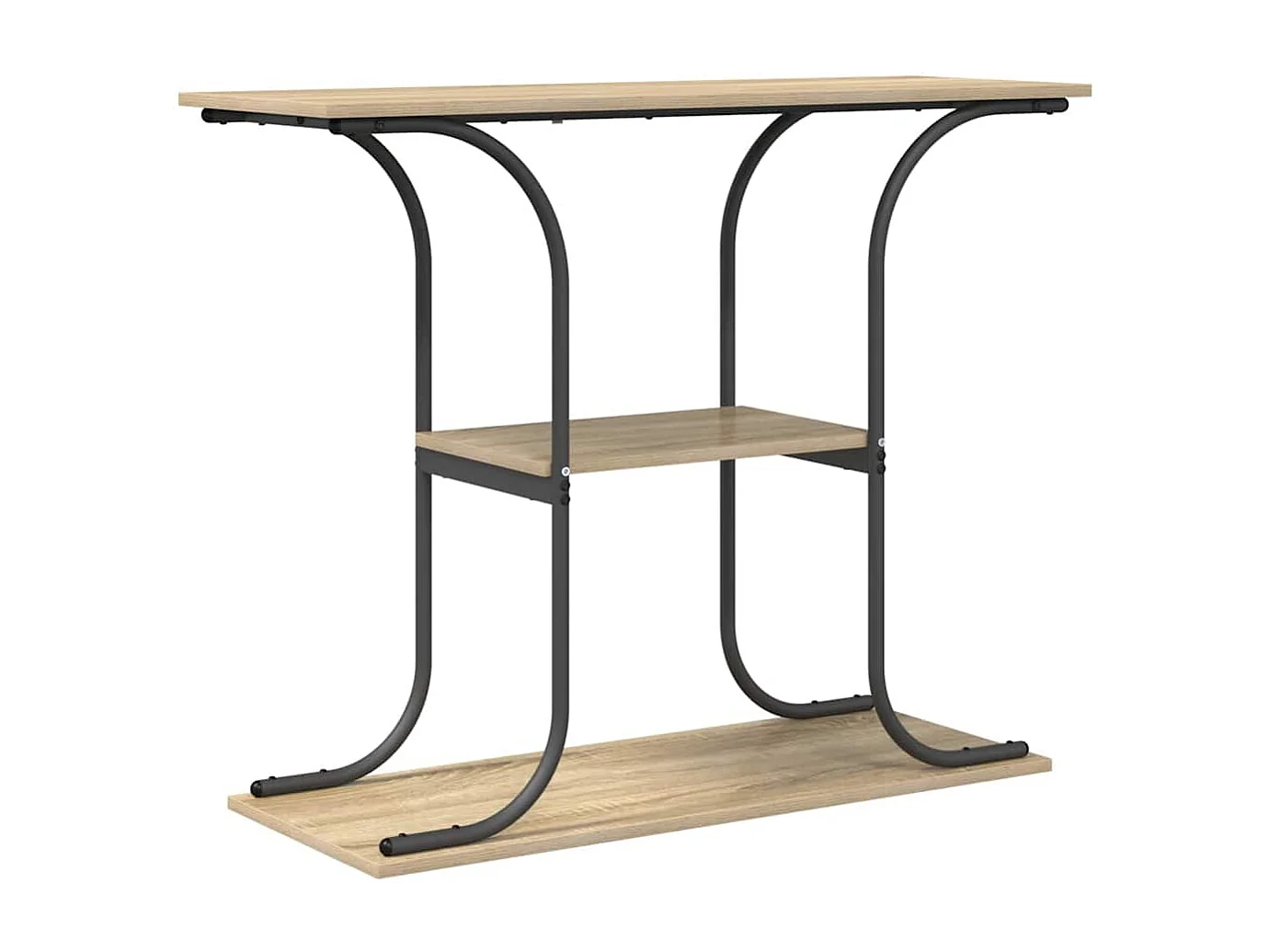 Tavolo consolle in rovere Sonoma 101 x 35 x 80,5 cm Legno ingegnerizzato