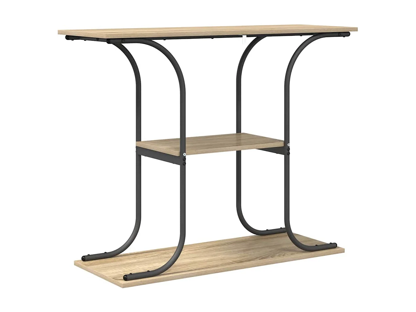 Tavolo consolle in rovere Sonoma 101 x 35 x 80,5 cm Legno ingegnerizzato