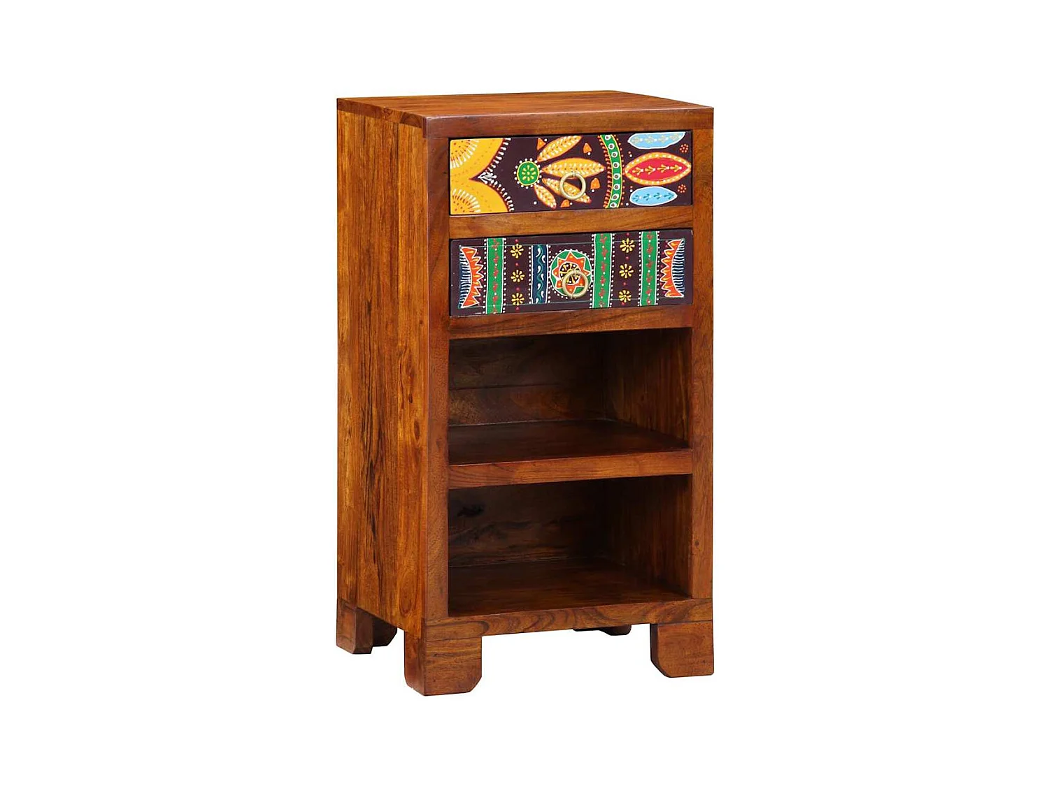 Telefoontafel Bruin 40 x 35 x 75 cm Massief acaciahout