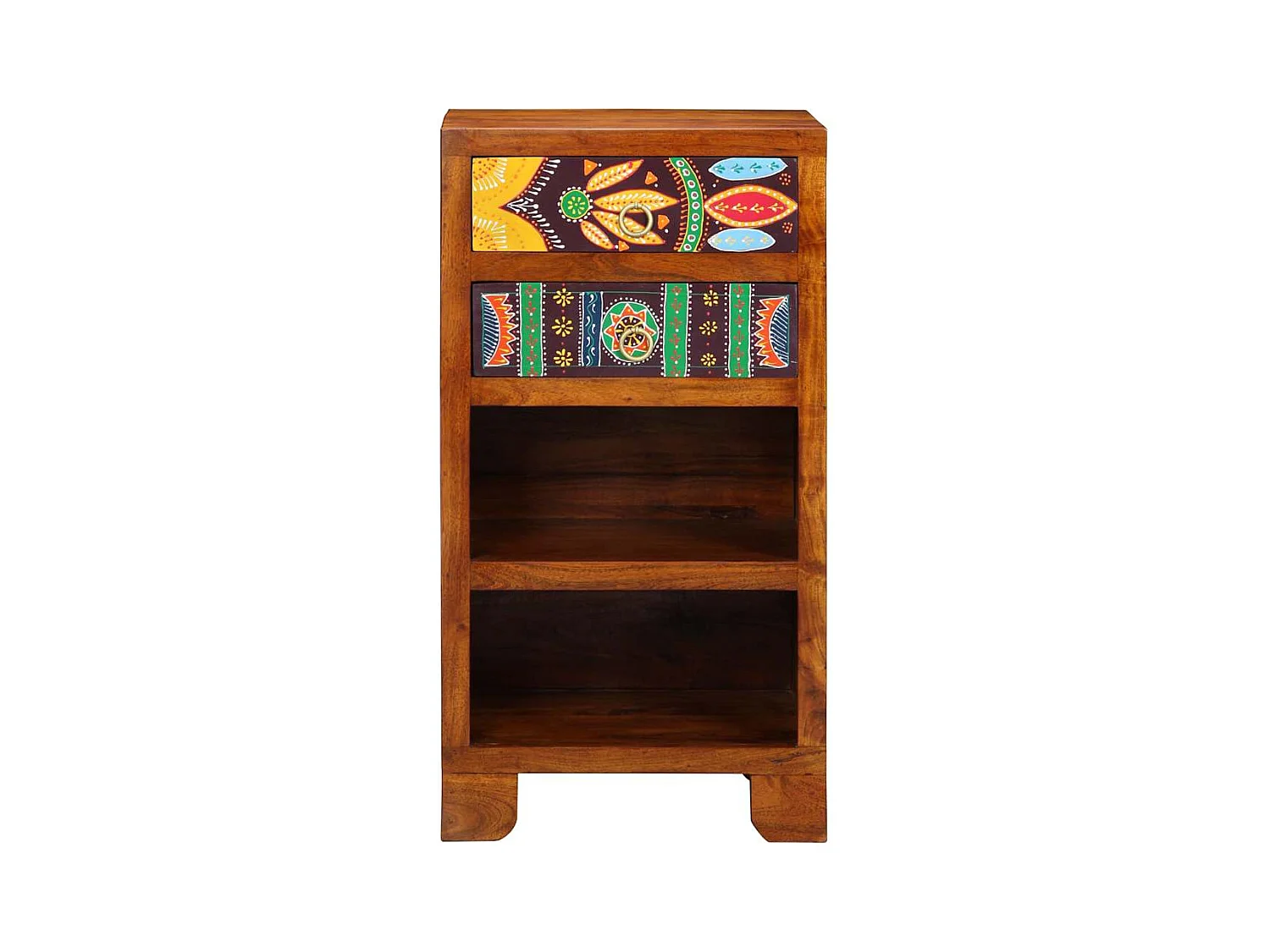 Telefoontafel Bruin 40 x 35 x 75 cm Massief acaciahout