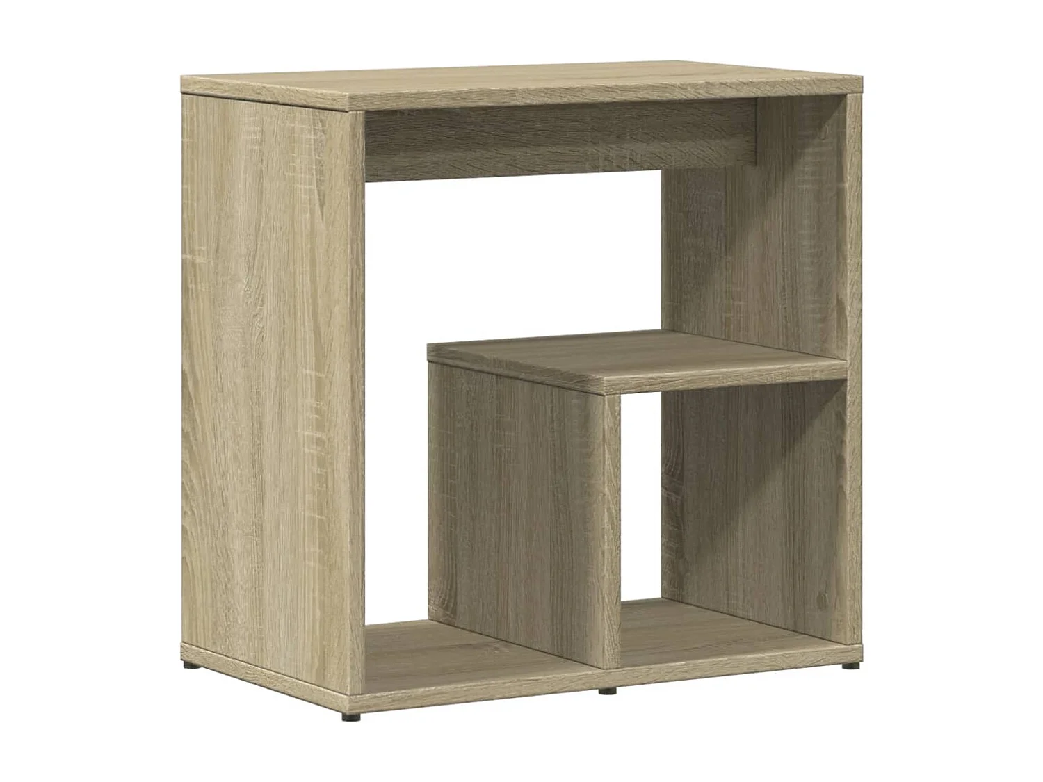 Bijzettafels 2 stuks Sonoma eiken 50x30x50 cm bewerkt hout