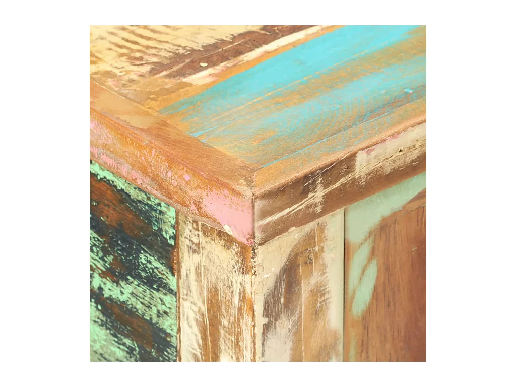 Mesa consola 120x40x75 cm Madera maciza recuperada