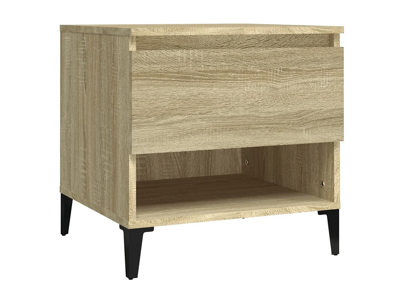 Bijzettafels 2 stuks Sonoma eiken 50x46x50 cm Technisch hout