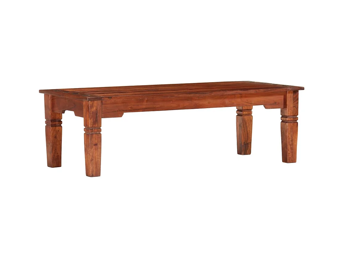 Table basse 110 x 50 x 35 cm Bois d'acacia solide
