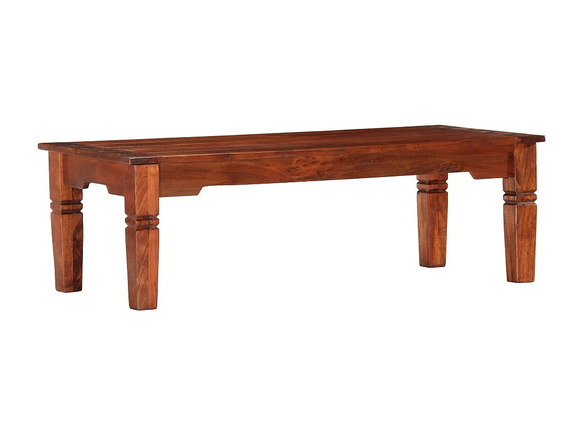 Tavolino da caffè 110 x 50 x 35 cm Legno massello di acacia