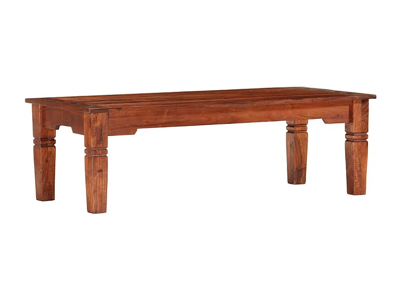 Salontafel 110 x 50 x 35 cm Massief acaciahout