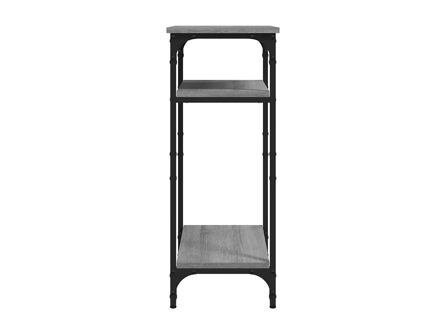 Sonoma bijzettafel grijs 40x30x75 cm Technisch hout