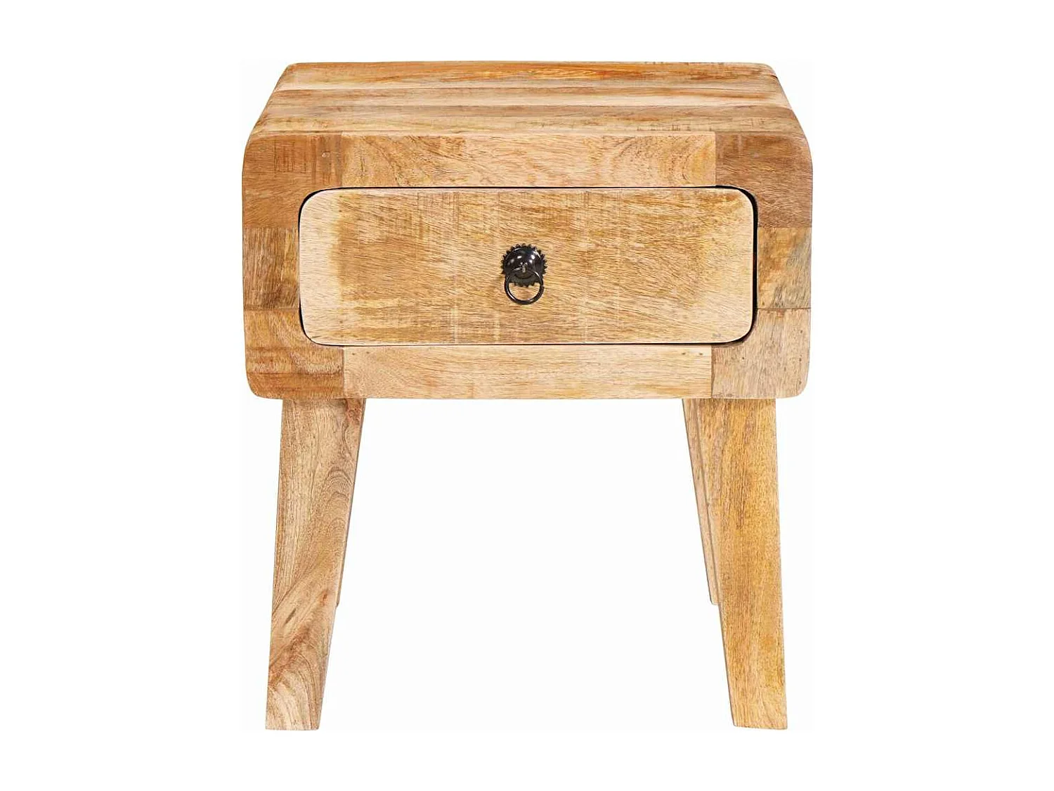 Tables d'appoint Marron 40 x 32 x 46 cm bois de manguier massif